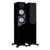 Monitor Audio - Silver 200 7G - Floor Standing Speakers - Black Gloss