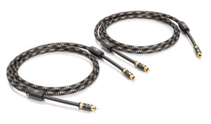 VIABLUE - NF-S1 - Interconnect Cable w/ T8 Terminations (Pair)