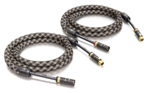 VIABLUE - NF-S6 AIR - Interconnect Cable with T8 Terminations (Pair)