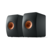 Kef - LS50 - Wireless Bookshelf Speakers - Carbon Black