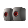 Kef - LS50 - Wireless Bookshelf Speakers - Titanium Grey