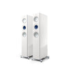 Kef - Reference 3 Meta - Floor Standing Speakers - High-Gloss White / Blue