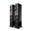 Kef - Reference 5 Meta - Floor Standing Speakers - High Gloss Black/Copper